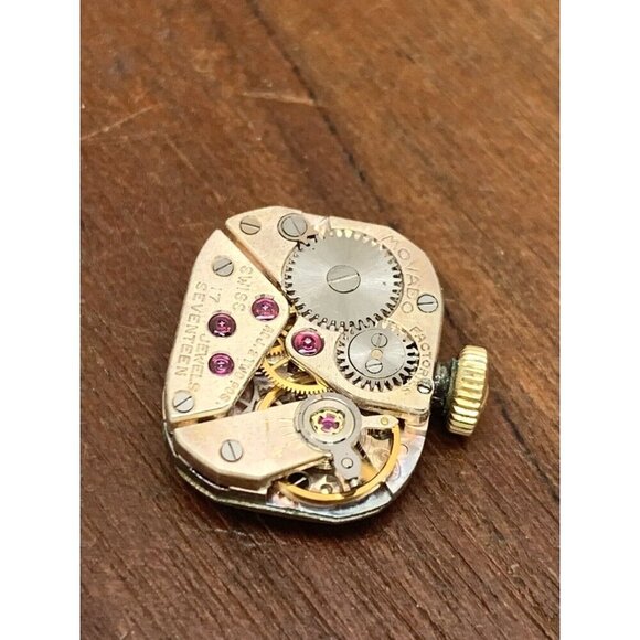 Movado Women's Watch 17J Swiss Mechanical Movement WORKS FOR REPAIR PARTS - Picture 3 of 8